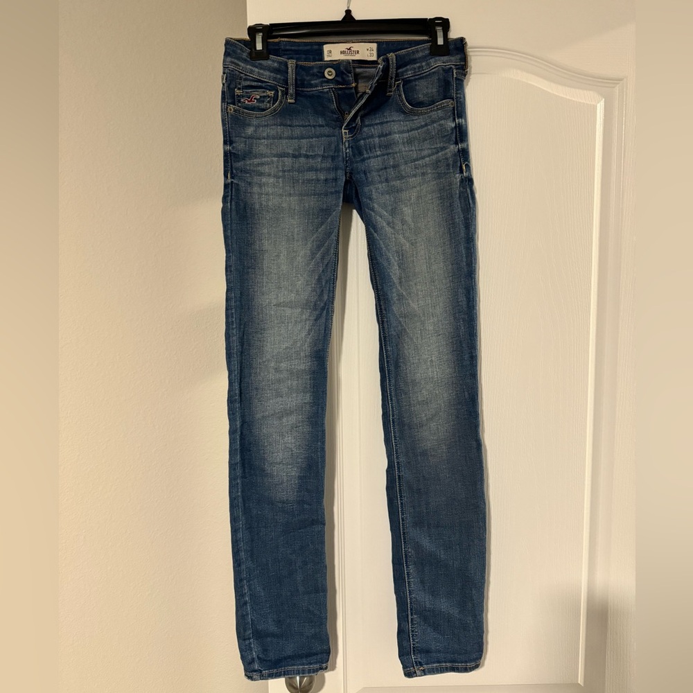 2000s hollister low rise jeans